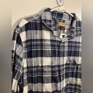 Sonoma Button Up Plaid Shirt